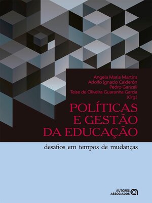 cover image of Políticas e gestão da educação